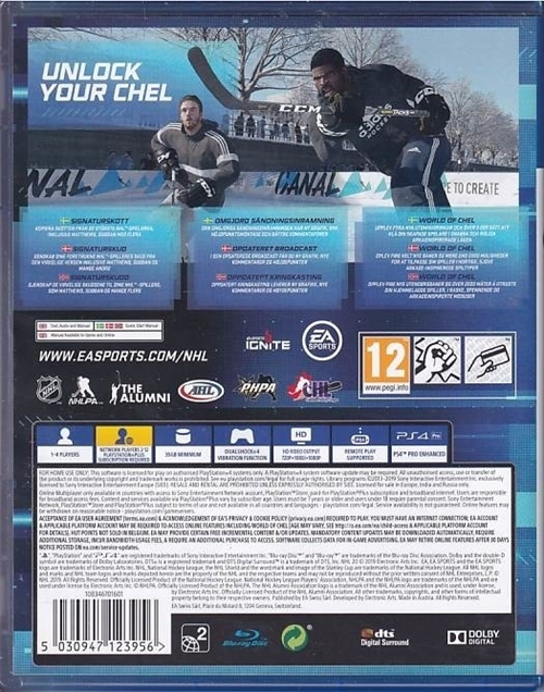 EA Sports - NHL 20 - PS4 - (B Grade) (Genbrug)